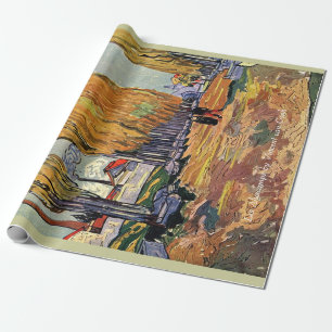 de Alyscamps door Van Gogh. Oude herfst, herfst Cadeaupapier