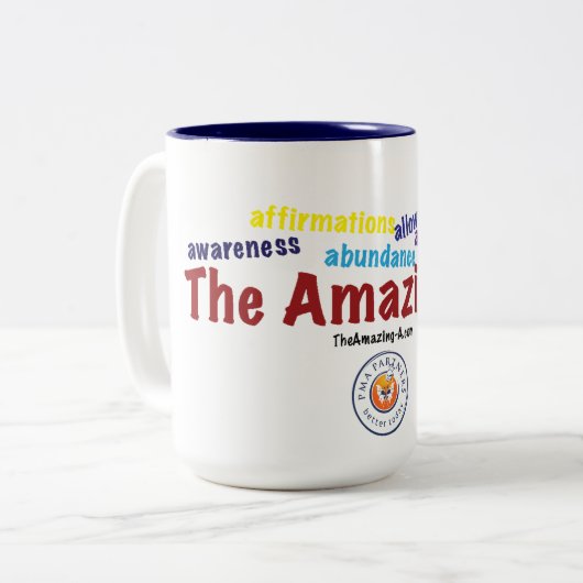 De Amazing A's Mok (Voorkant links)