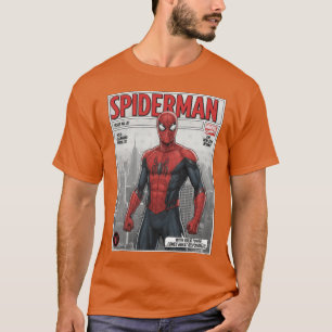De Amazing SpiderMan stripboek tribute ontwerp fam T-shirt