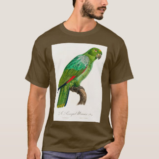 De Amazone Amazona farinosa uit Na T-shirt