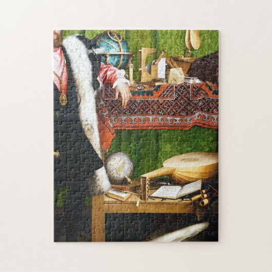 De ambassadeurs die Hans Holbein schilderen Legpuzzel (Verticaal)