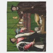 De ambassadeurs, Holbein, jongere Fleece Deken (Voorkant)