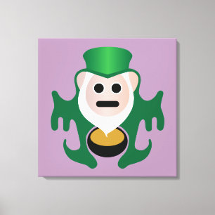 De ambtenaar erin-gaat het Portret van de Familie Canvas Afdruk