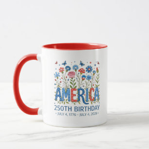 De America in Bloom 250th mok