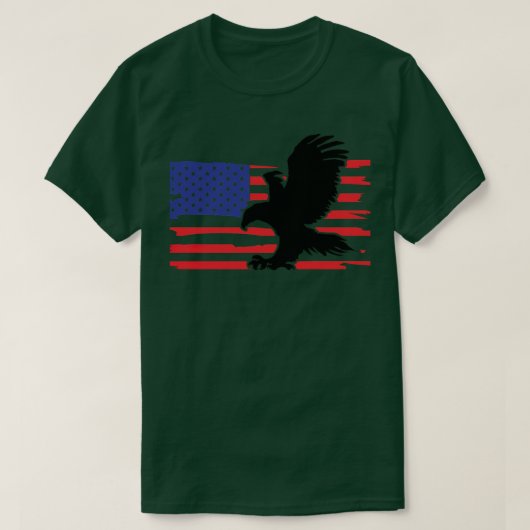 De American Eagle Classic T-shirt (Design voorkant)