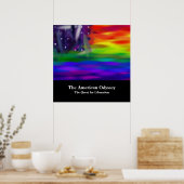 De American Odyssey Poster (Keuken)