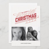 De americana Rode Kaart van de Foto van de (Voorkant / Achterkant)