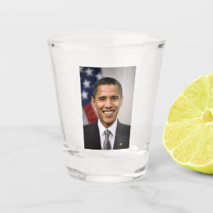 De Amerikaans president-elect Barack Obama Shot Glas