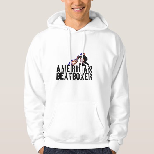 De Amerikaanse Beatboxer Classic Hoodie (Voorkant)