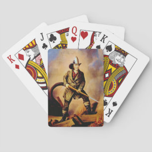 De Amerikaanse brandweerstijl 1 Pokerkaarten