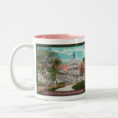 De Amerikaanse Capitol Coffee Mok (Links)