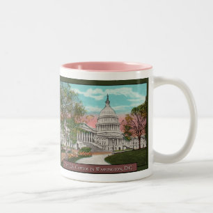 De Amerikaanse Capitol Coffee Mok