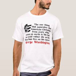 De Amerikaanse Christelijke T-shirt