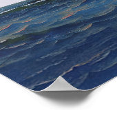 De Amerikaanse Clipper Flying Cloud op volle toere Poster (Hoek)