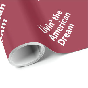 De Amerikaanse droom leven Cadeaupapier