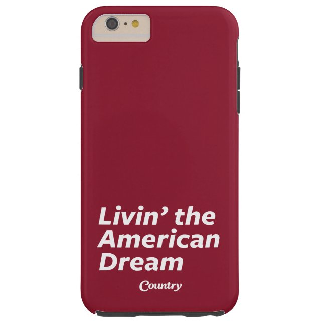 De Amerikaanse droom leven Case-Mate iPhone Case (Achterkant)