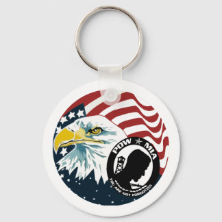 De Amerikaanse Eagle POW-MIA Sleutelhanger