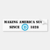 De Amerikaanse eend maken Bumpersticker (Voorkant)