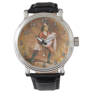 De Amerikaanse Fireman Victoriaans brandweerstijl Horloge