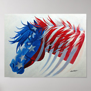 De Amerikaanse geest Poster