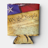 De Amerikaanse grondwet Blikjeskoeler (Voorkant)