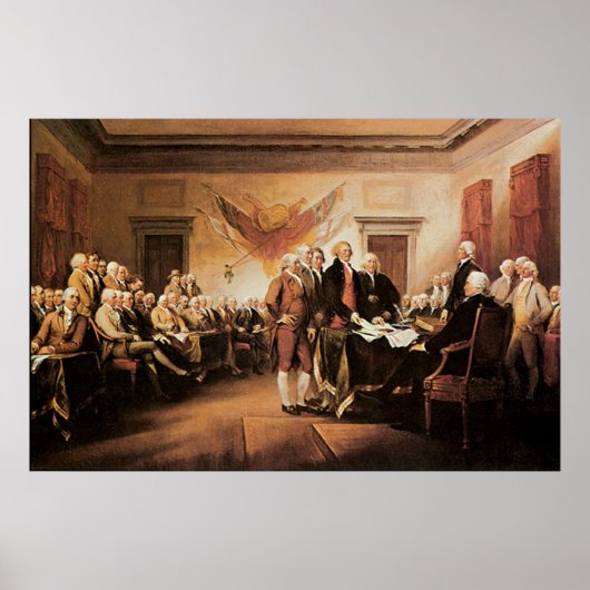 De Amerikaanse grondwet drukt Poster (Voorkant)