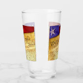 De Amerikaanse Grondwet Glas (Links)