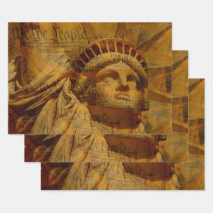 De Amerikaanse grondwet Inpakpapier Vel