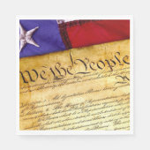 De Amerikaanse grondwet Servet (Voorkant)