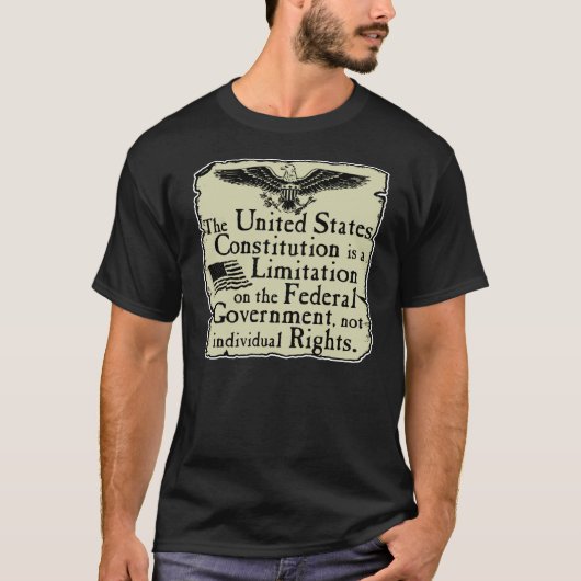 De Amerikaanse grondwet T-shirt (Voorkant)