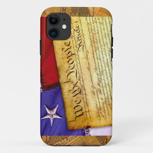 De Amerikaanse grondwet van het volk Case-Mate iPhone Case (Achterkant)