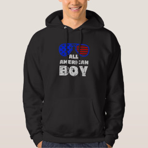 De Amerikaanse jongen op 4 juli jl. zorgt voor Kin Hoodie