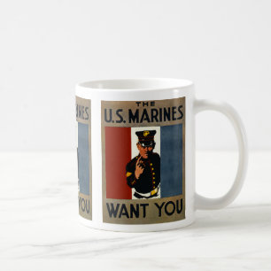 De Amerikaanse mariniers willen je Koffiemok