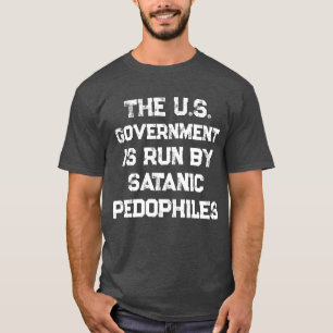 De Amerikaanse overheid wordt geleid door satanisc T-shirt