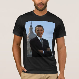De Amerikaanse president Barack Obama als senator T-shirt