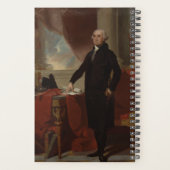 De Amerikaanse president George Washington Lansdow Planner (Achterkant)