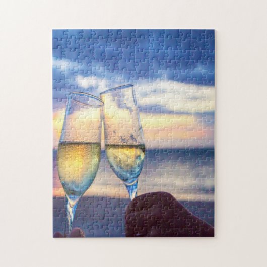 De Amerikaanse Samoa Zee Scene. Legpuzzel (Verticaal)