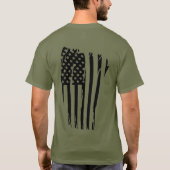 De Amerikaanse Spartaan T-shirt (Achterkant)