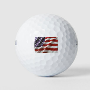 De Amerikaanse vlag - de oude glorie Golfballen