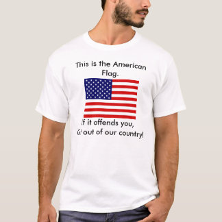 De Amerikaanse vlag, dit is de Amerikaanse vlag.. T-shirt