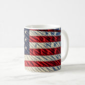 De Amerikaanse vlag Koffiemok (Voorkant rechts)