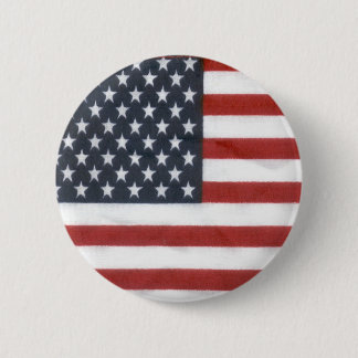 De Amerikaanse vlag Ronde Button 5,7 Cm