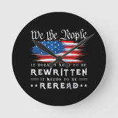 De Amerikaanse vlaggestaat moet worden herzien Ronde Klok (Voorkant)