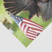 De Amerikaanse vogel wilde Tom Turkije Tissuepapier (Detail)