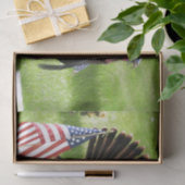 De Amerikaanse vogel wilde Tom Turkije Tissuepapier (Geschenk)