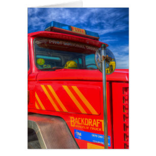 De Amerikaanse Vrachtwagen van de Brand