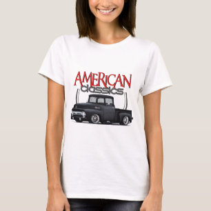 De Amerikaanse Vrachtwagen van Schrijvers uit de T-shirt
