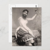 De Amerikaanse vrouwen Briefkaart (Voorkant / Achterkant)