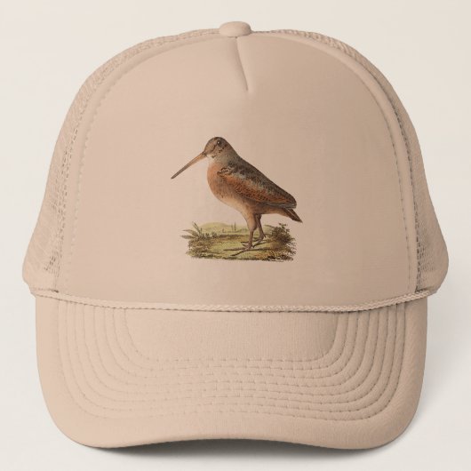 De Amerikaanse Woodcock (Rusticola minor) NY Bird Trucker Pet (Voorkant)