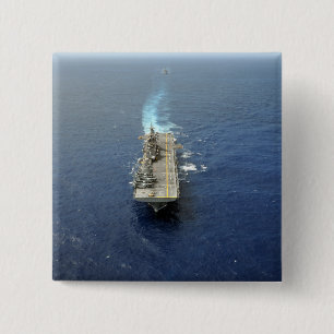 De Amfibious Ready Group Kearsarge Vierkante Button 5,1 Cm